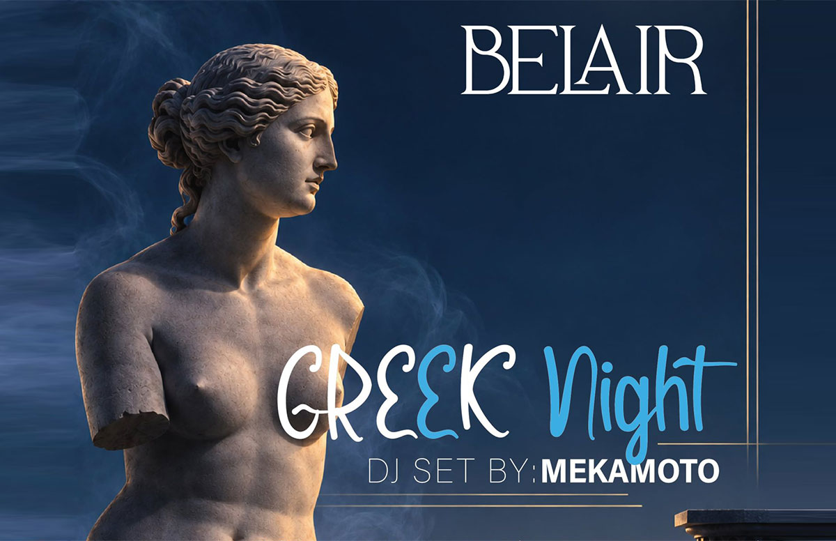 Greek Night – DJ Mekamoto at Belair Club Zakynthos